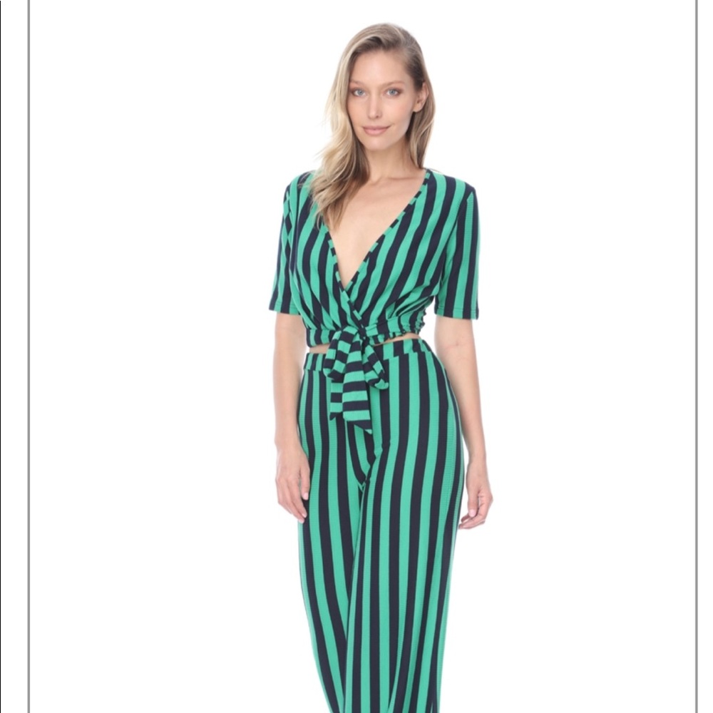 2pc set crop top